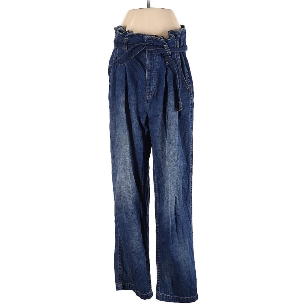 Ralph Lauren Polo Indigo Paperbag Belted Jeans 29